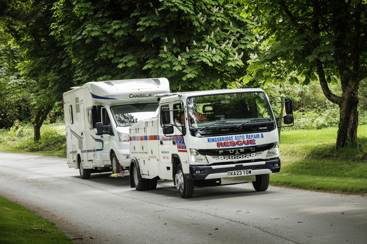 Fuso Canter for Kingsbridge Auto Repair and Rescue