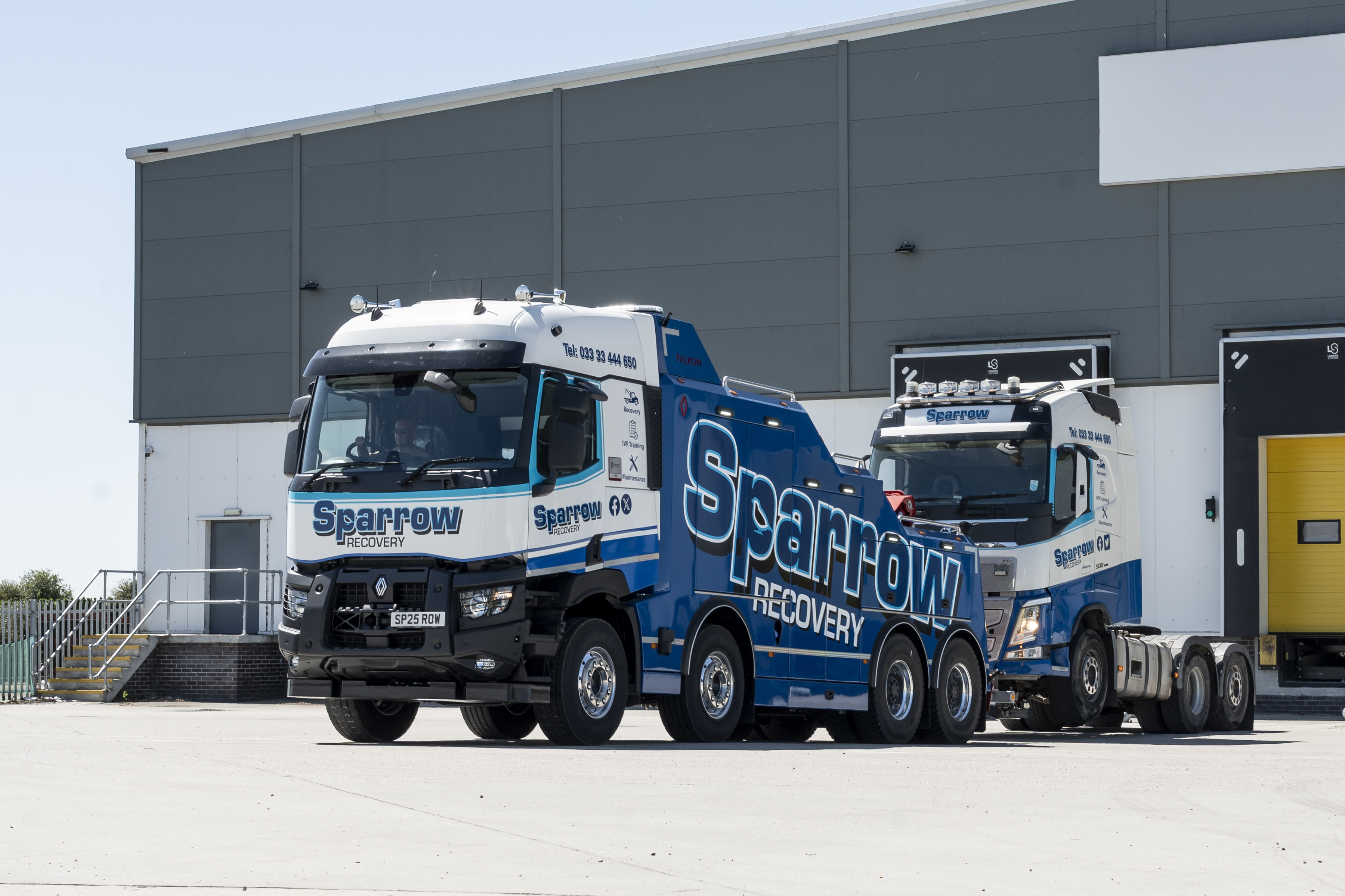Sparrow Recovery Takes Second Bespoke  Renault