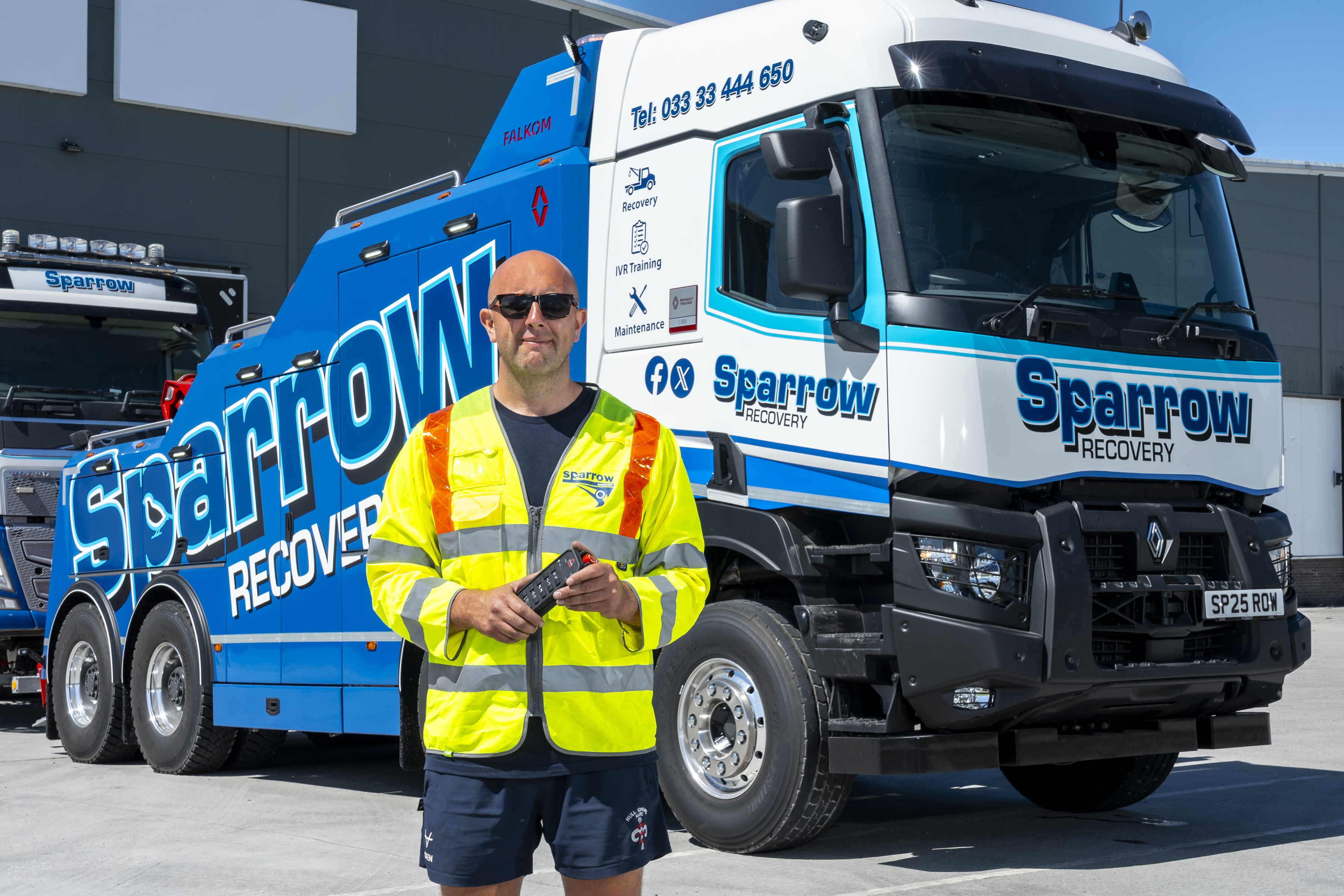 Sparrow Recovery Takes Second Bespoke  Renault