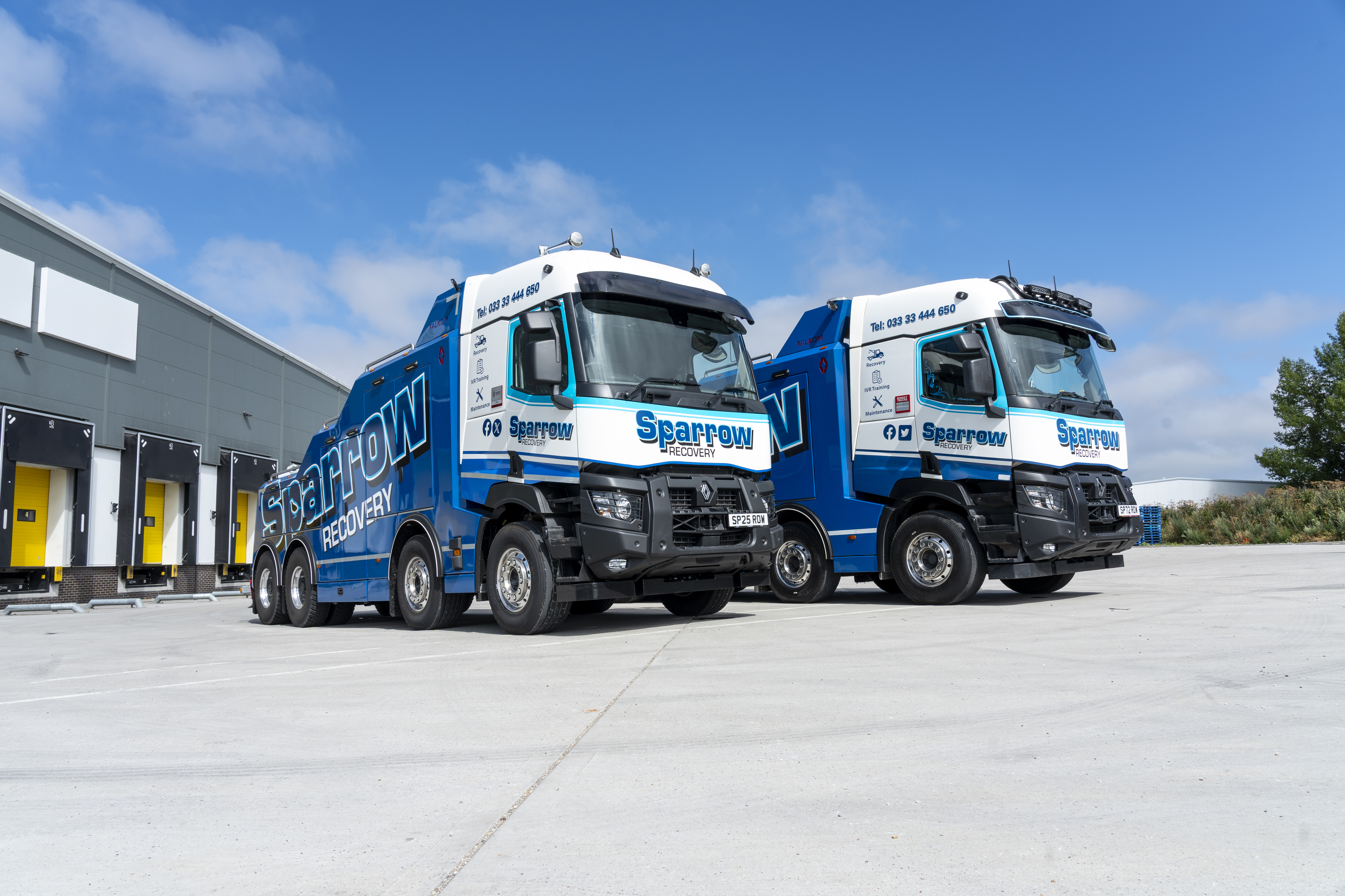 Sparrow Recovery Takes Second Bespoke  Renault